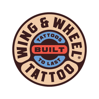 Wing and Wheel Tattoo logo