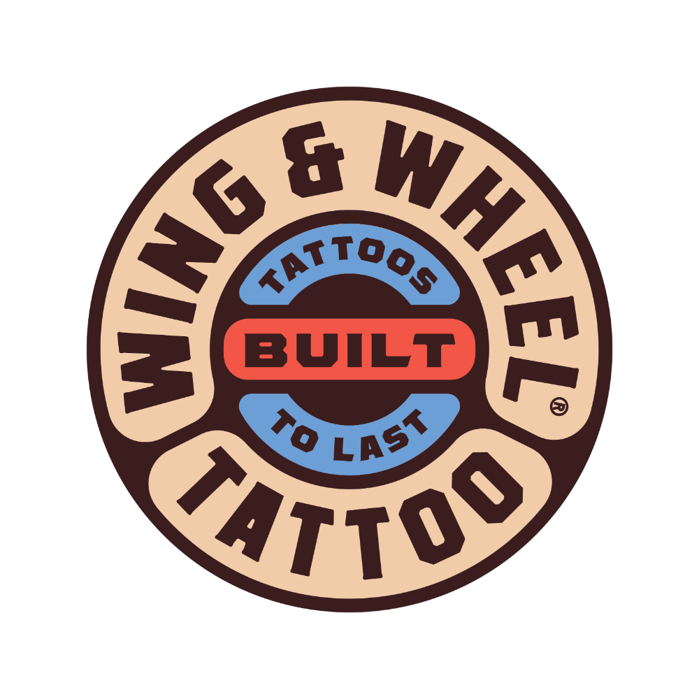 Wing and Wheel Tattoo